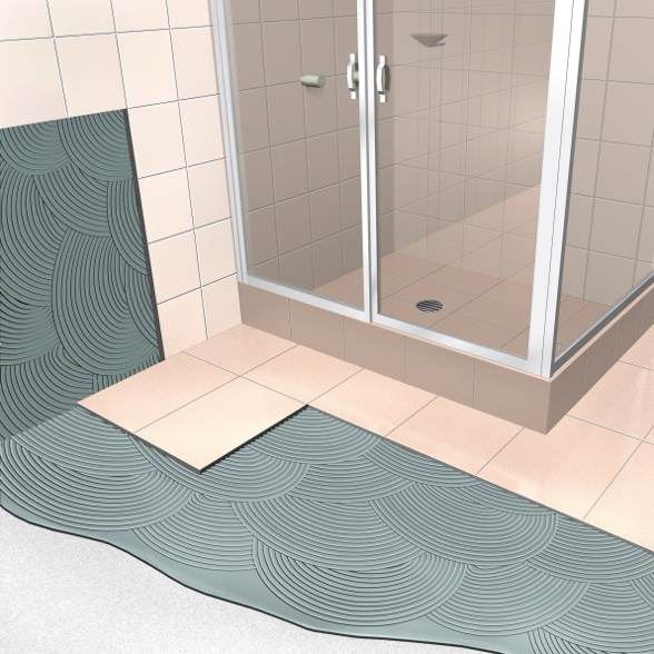 фото укладка плитки в ванной на пол и стены